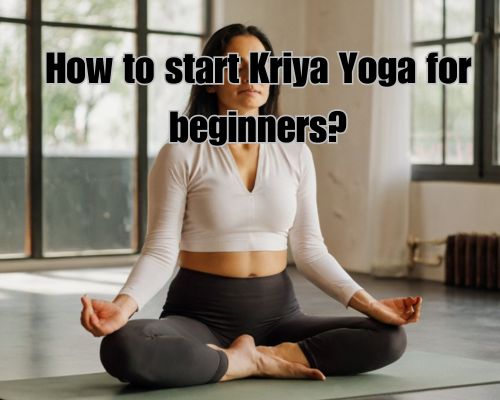 a beginner doing breathing exercise