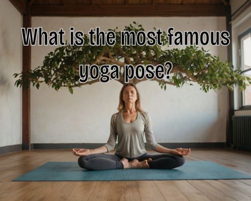 a famous yoga pose