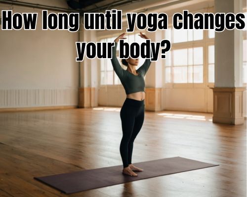 Graceful form in a private yoga session.